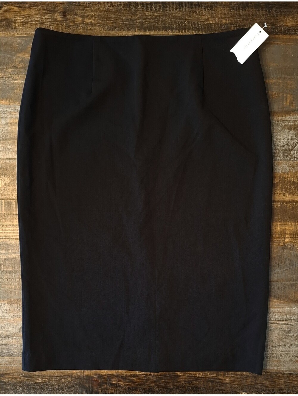 NEW Women's Charter Club Classic Black Pencil Skirt Size 14